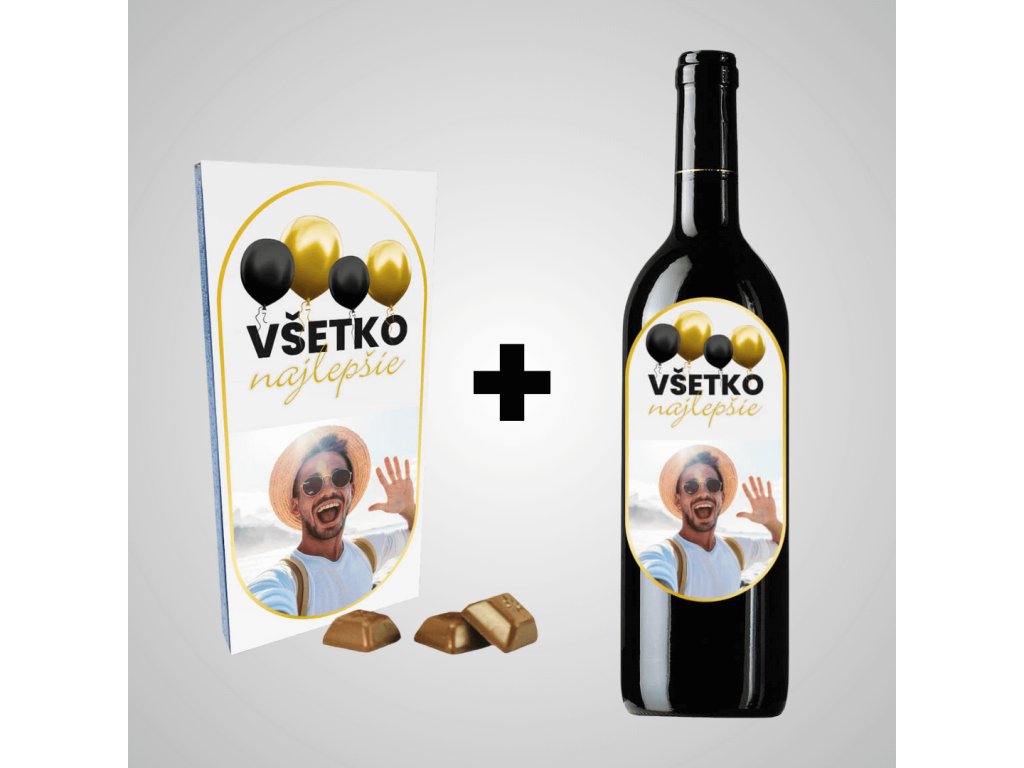 VÝHODNÝ SET RÁMIK VŠETKO NAJLEPŠIE BALÓNY 2