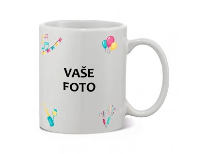 rámik Párty•hrnček biely1