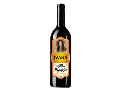 VšetkoNajlepšie•víno•etiketa foto2 fľaša