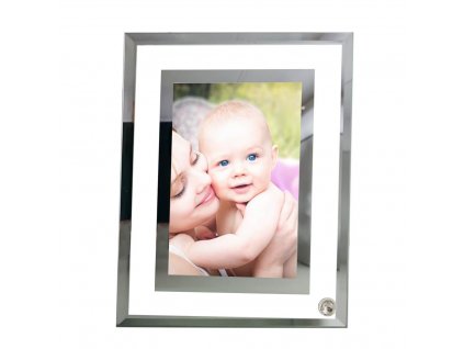 1 BEZ RÁMIKA SKLO • dvojitý rámik zrkadlo 2