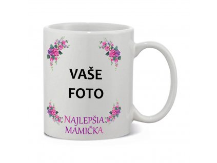 NAJLEPŠIA MAMIČKA biely rámik