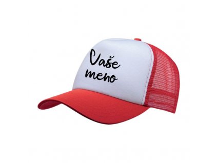 font #1 červená šiltovka