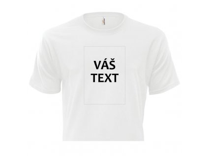 pánske tričko rámik vlastný text 1 titulka