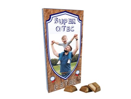 Super Otec • čokoláda FOTO & MENO 1