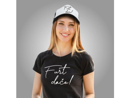 Set•tričko&šiltovka•FurtDačo damske