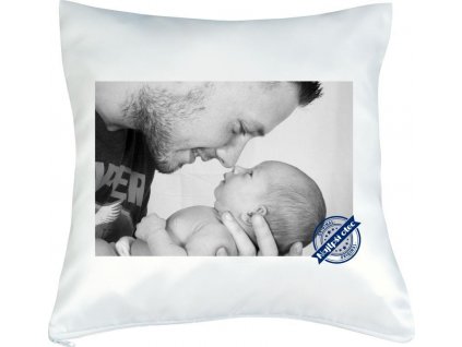 Obliečka s fotkou rámik NAJLEPŠÍ OTEC  40x40 cm FOTOpošta