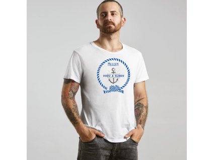 muž tričko kotva