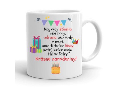 hrnček k narodeninam