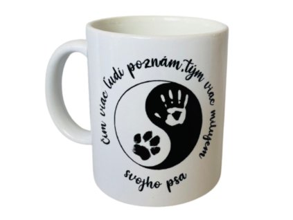hrnček pes jing jang 1080