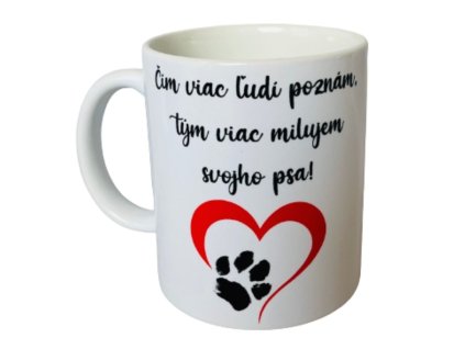 hrnček pes srdce 1080