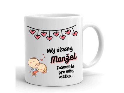 hrnček pre manžela