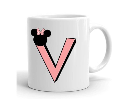 hrnček s pismenom v mini