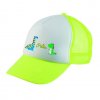 šiltovka•detská Dino&meno krikľavo žlto zelená