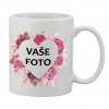 Hrnček s fotkou rámik srdce