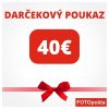 DARČEKOVÝ POUKAZ 40€ FOTOPOŠTA