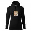 MIKINA ČIERNA S FOTKOU 2 Dámske