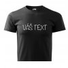 ČIERNE TRIČKO S TEXTOM 1
