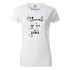 tričko maminka srdiečka b